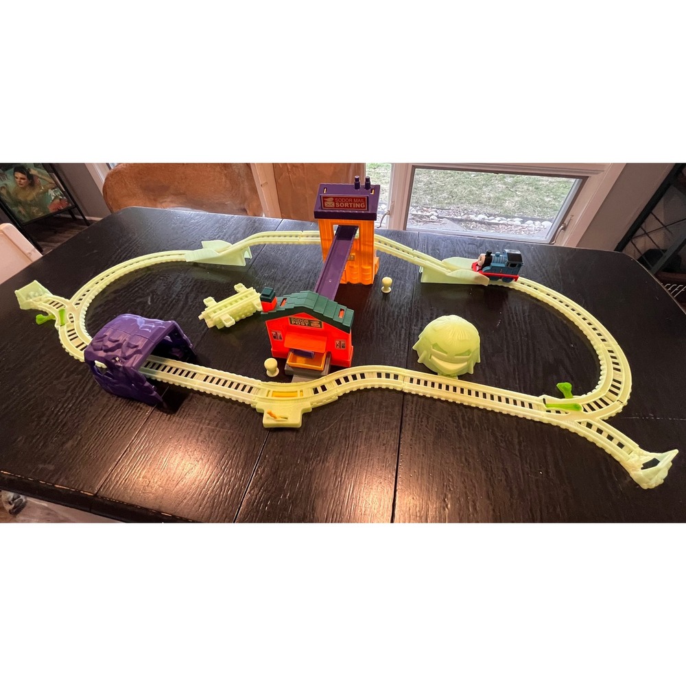 Thomas & Friends TrackMaster Percy's Midnight Mail Delivery Playset See Details - Picture 2 of 12
